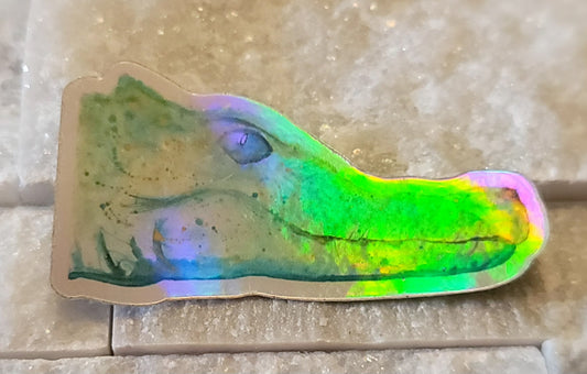 Agro Gator Sticker *HOLOGRAPHIC