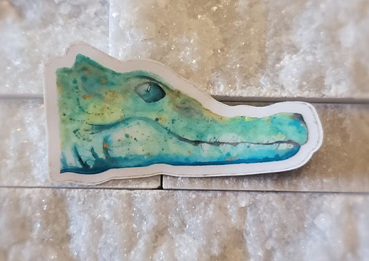 Agro Gator Sticker *CLEAR BACKGROUND