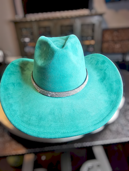 Sea Spell Hand Burned Cowboy Style Hat *SALE*